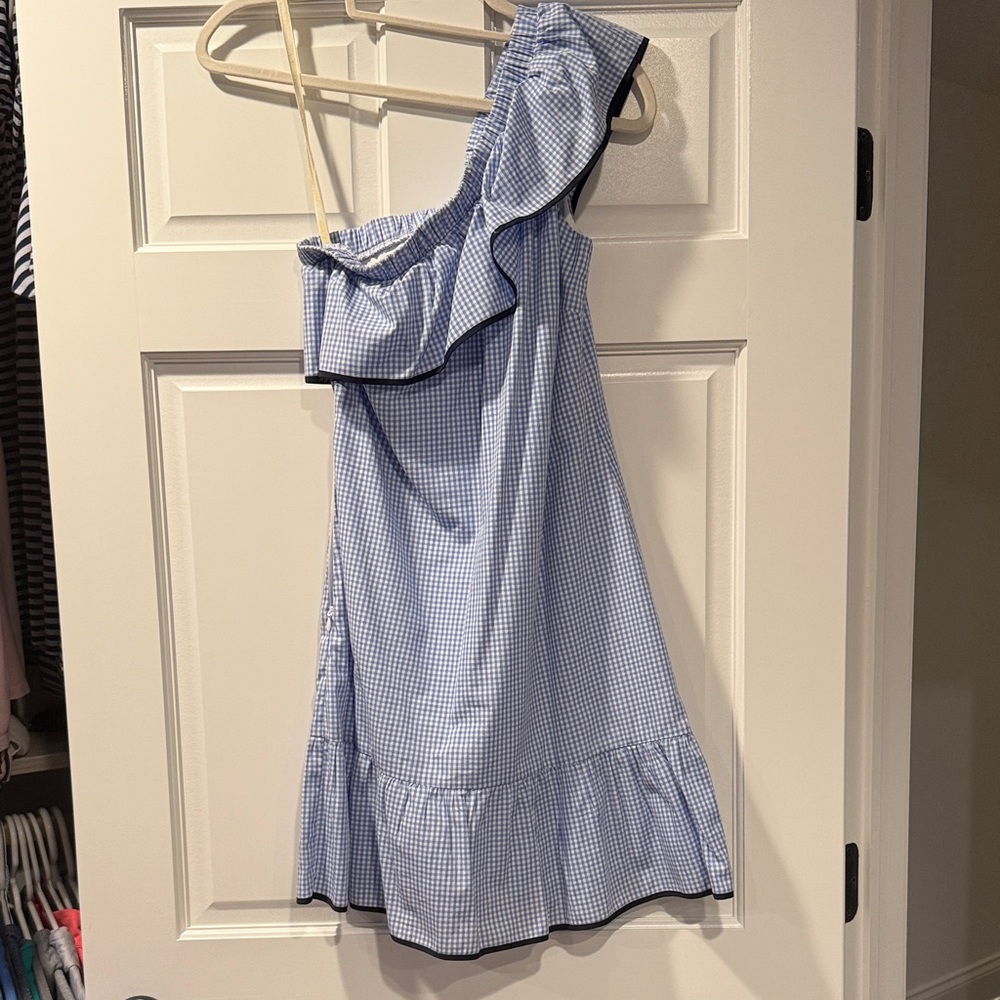 Sail to Sable Blue Asymmetrical Dress